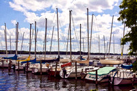 Sailboats on Lake Minnetonka II